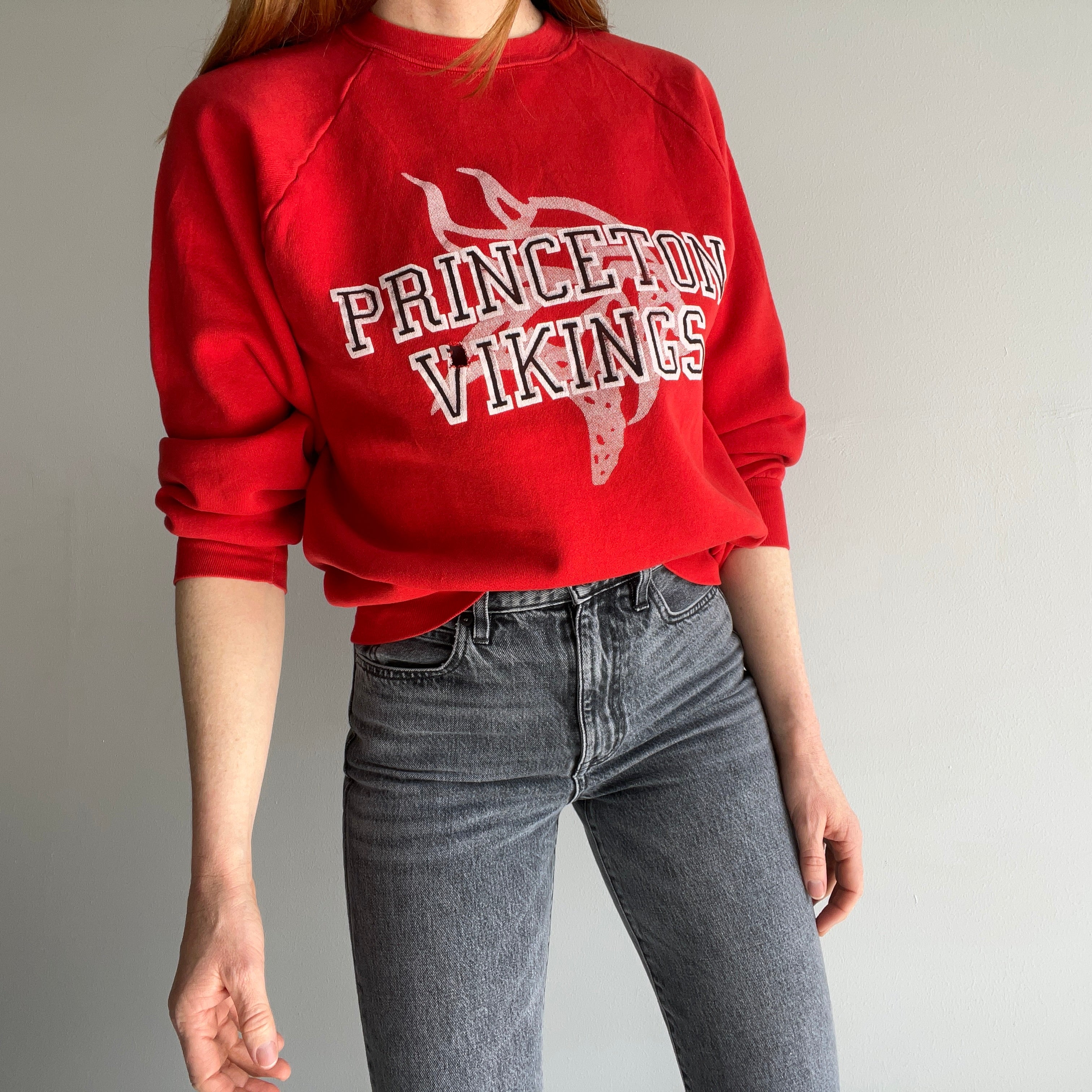 1980s Princeton Vikings Sweatshirt