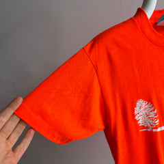 1970/80s Pocono Mountains Neon Orange T-Shirt