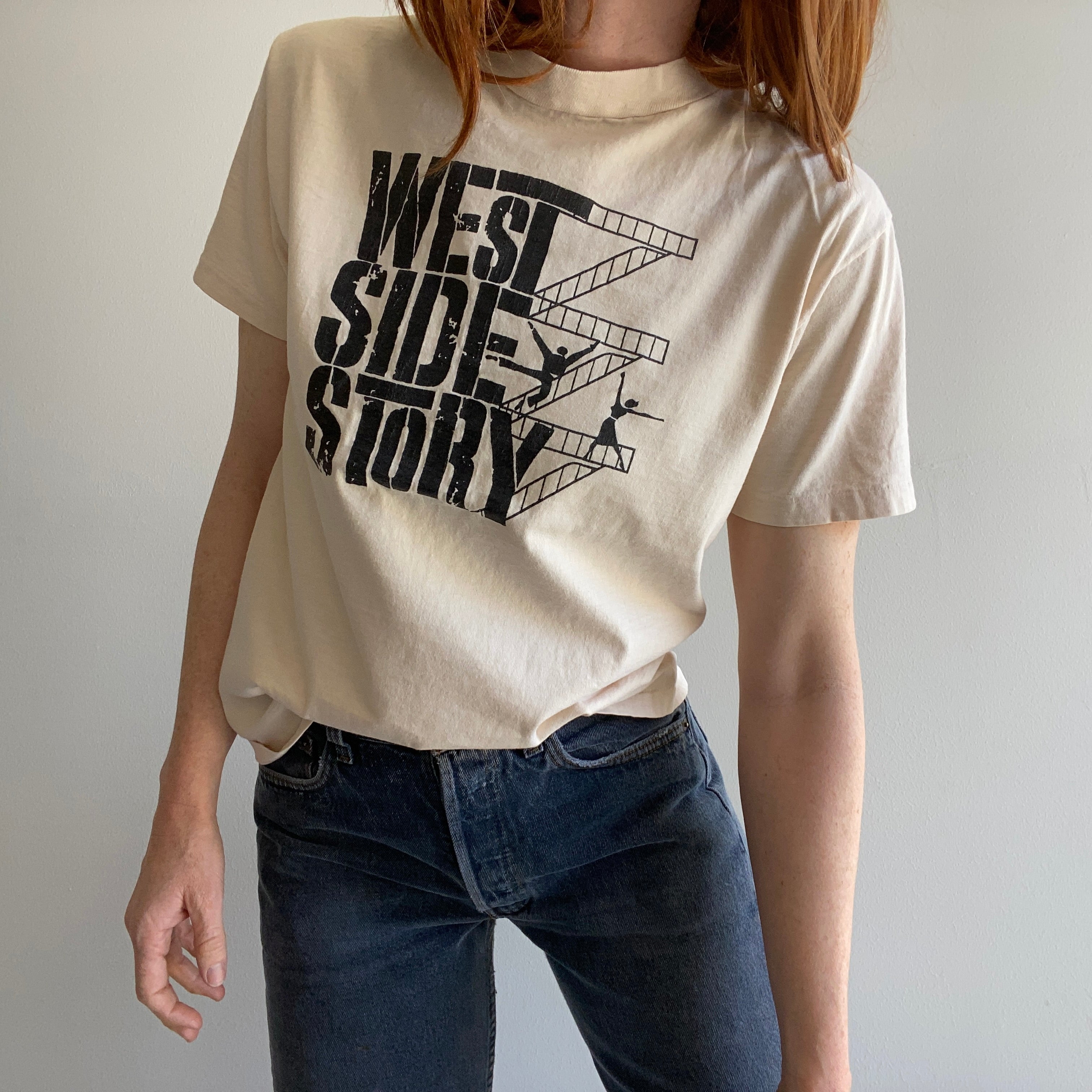 1980 West Side Story Hanes Beefy Tee Epic Soft Cotton T-Shirt
