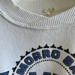 1980s Morro Bay, California Fun Boxy Tourist Sweatshirt
