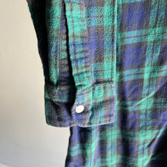 Flanelle Blackwatch Super SOft LLBean des années 1990