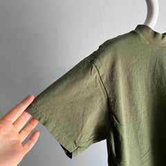 1990s USA Made Army Green T-Shirt