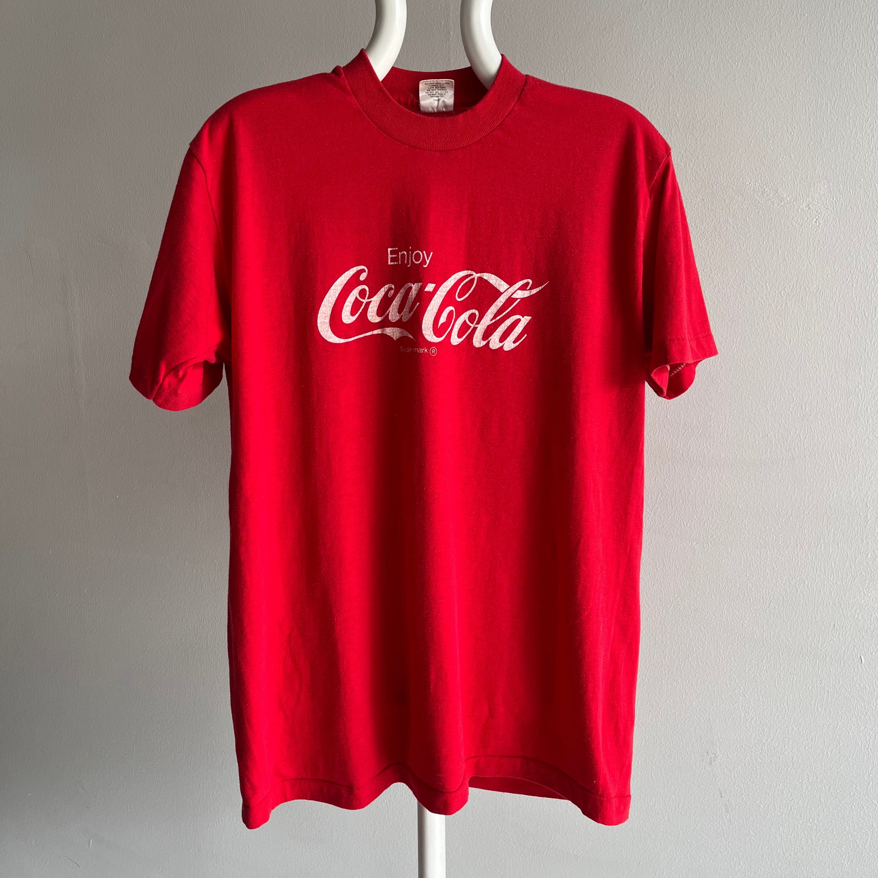 T-shirt Coke des années 1970 par Signal - La vraie affaire !