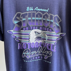2002 8th Annual Sturgis Rally Thrashed T-Shirt