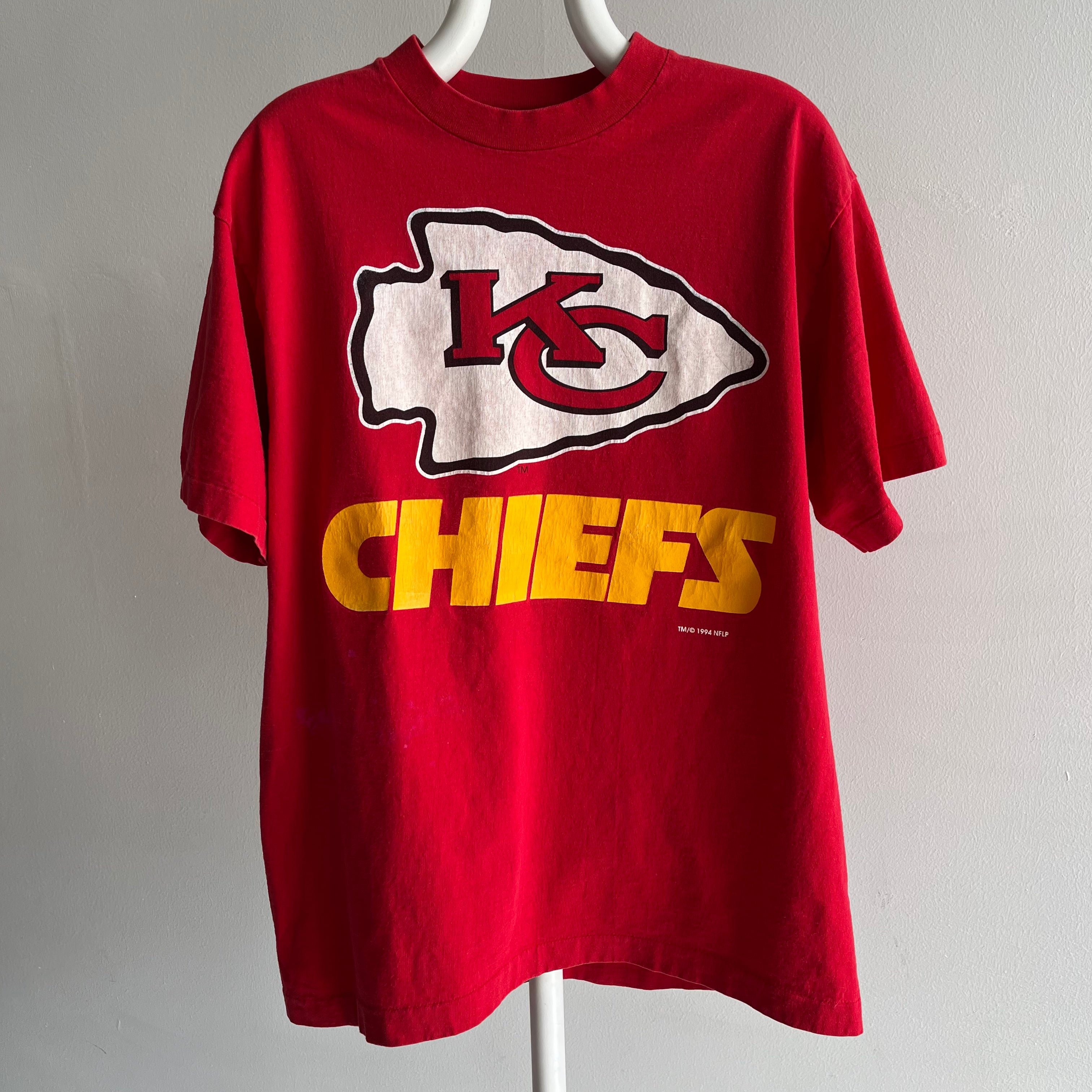 NFL Script Graphic Kansas City Chiefs Oversized T-Shirt D02_712