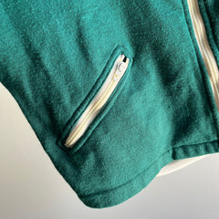 1970s Dolphin Brand !!!!!!  Turtle Neck Zip Up - OMFG