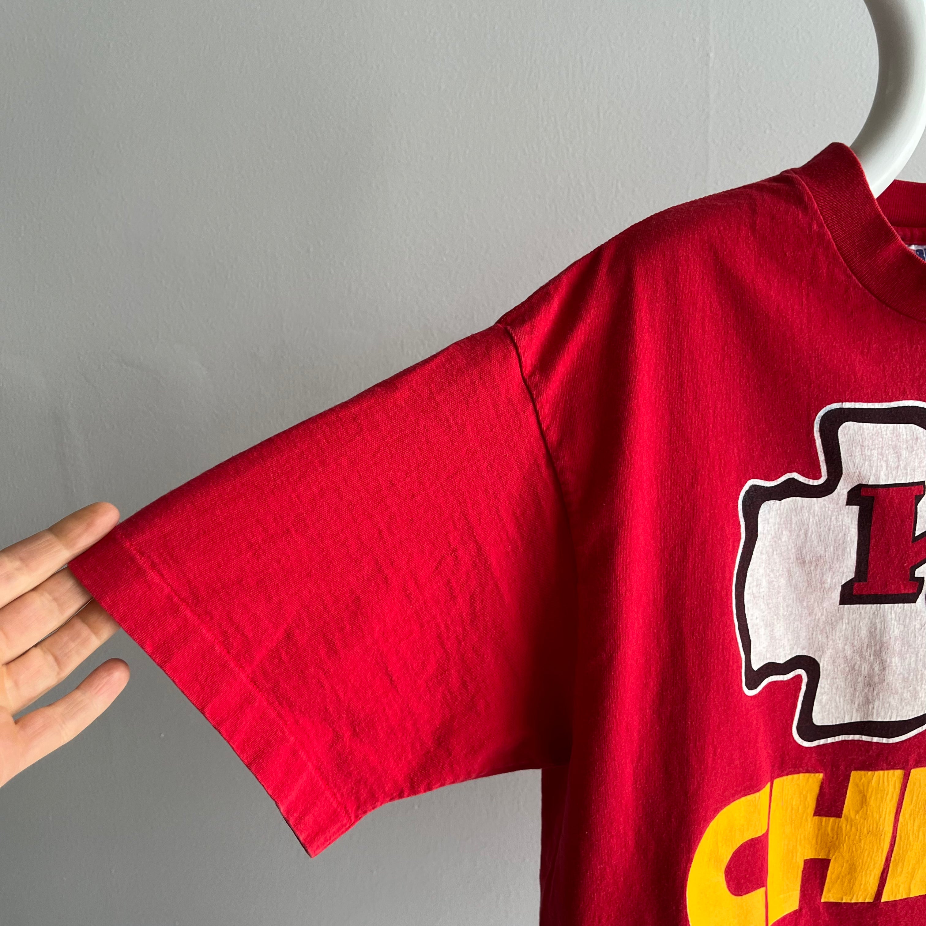 NFL Script Graphic Kansas City Chiefs Oversized T-Shirt D02_712