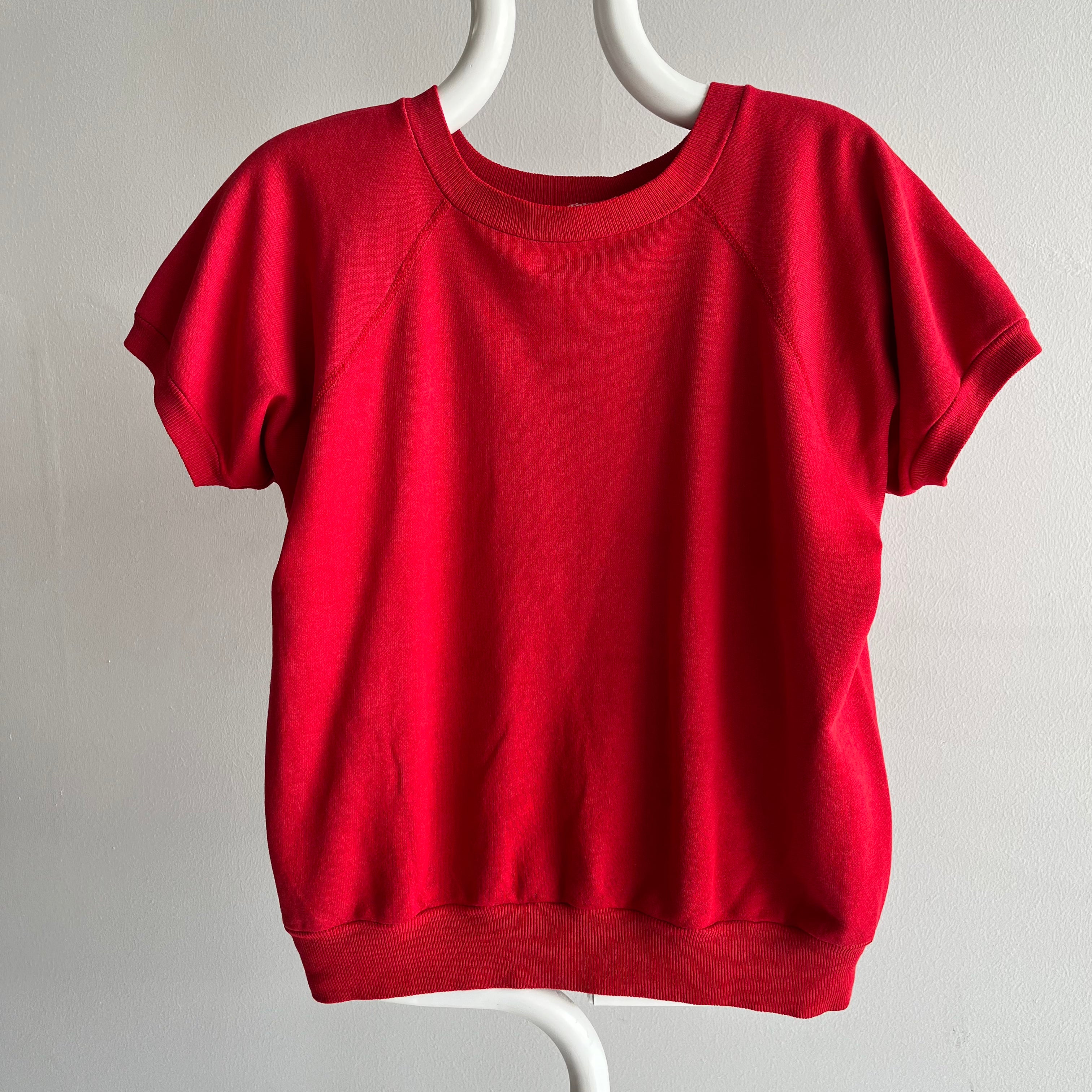 1980s Blank Red Warm Up