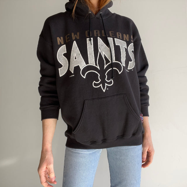 1993 New Orleans Saints Sweat à capuche à peine porté - WOW