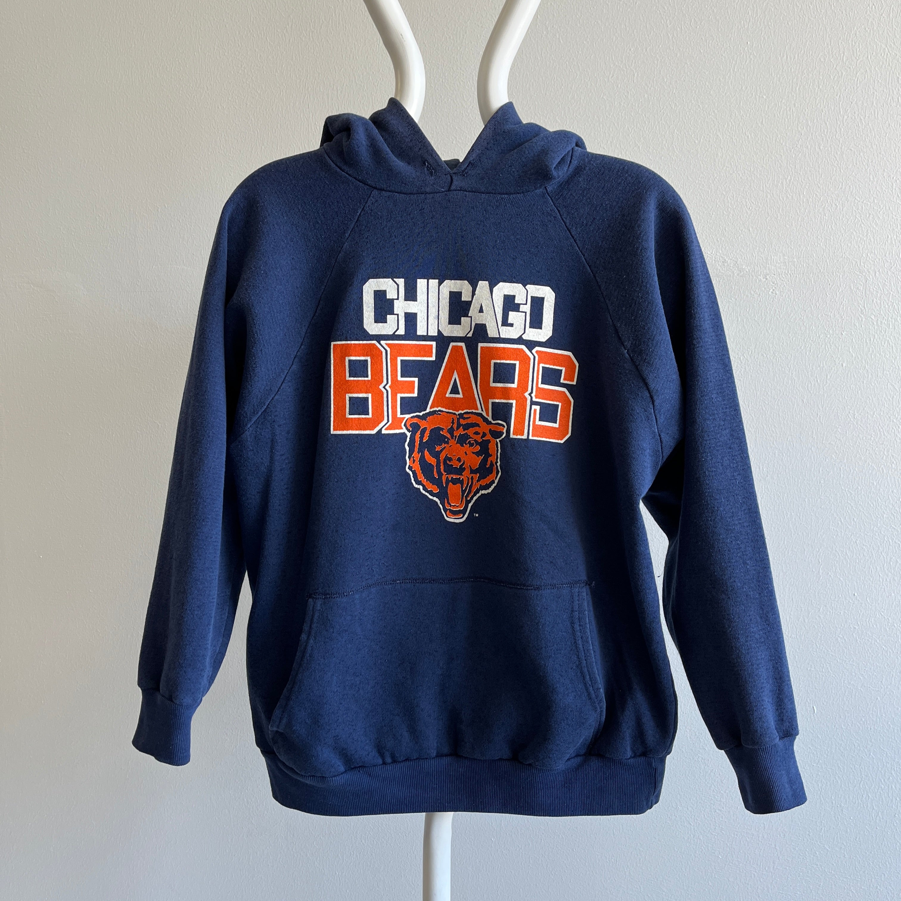 1980s Chicago Bears Pullover Hoodie by Trench