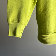 1989 Illegale Alyssa Ashley Fragrance Lime Green Advertising Sweatshirt