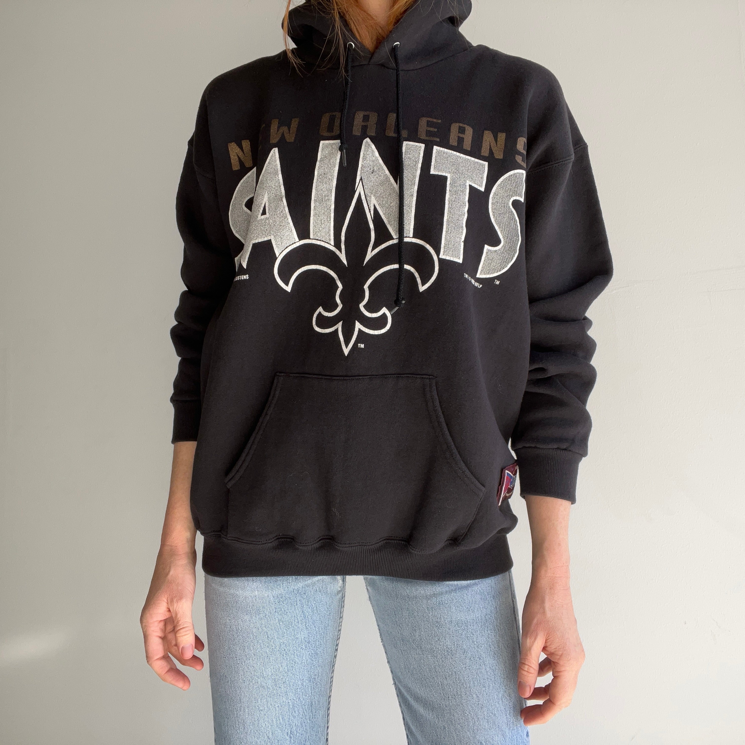 1993 New Orleans Saints Barely Worn Hoodie - WOW