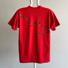 1980s Canada Tourist T-Shirt Wrap Around Geese T-Shirt