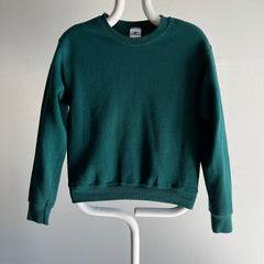 1980s Dark Green Smaller Sweatshirt - Excellent Shape