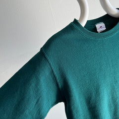 1980s Dark Green Smaller Sweatshirt - Excellent Shape