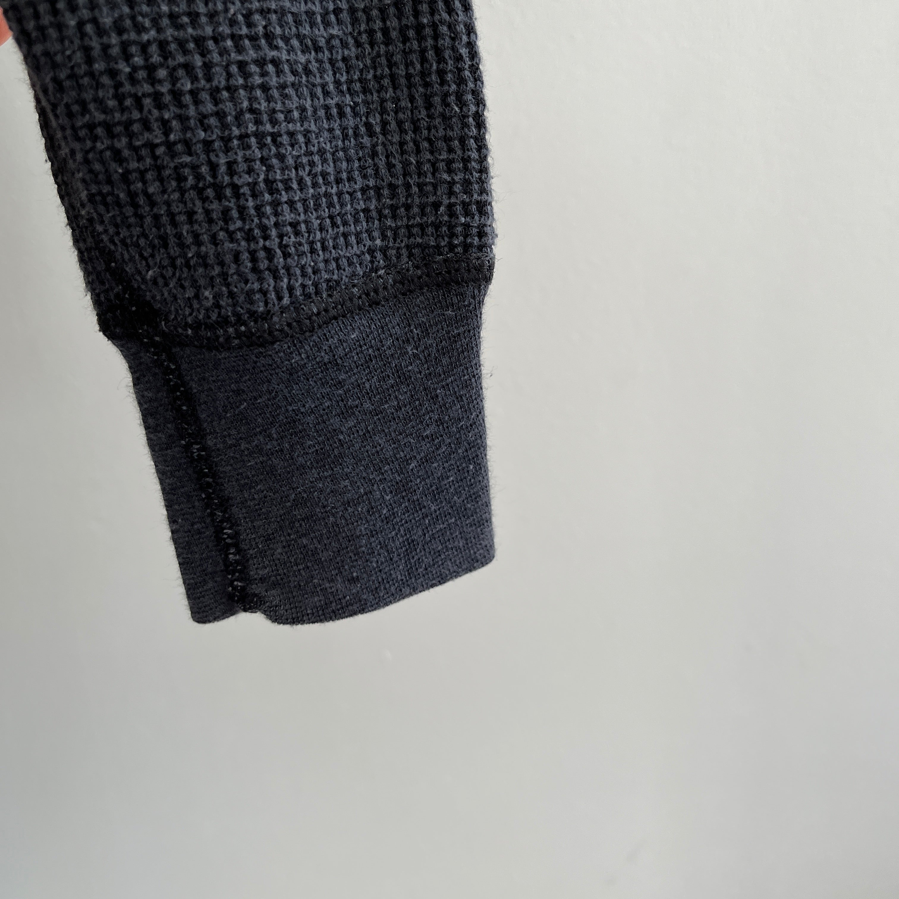 1970/80s Faded Black/Gray Long Johns Brand Thermal