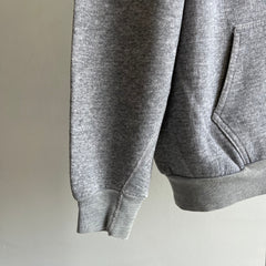 1970/80s Perfectly Worn Gray Pullover Hoodie