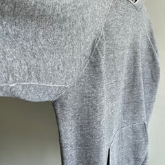 1970/80s Perfectly Worn Gray Pullover Hoodie