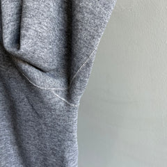 1970/80s Perfectly Worn Gray Pullover Hoodie