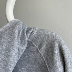 1970/80s Perfectly Worn Gray Pullover Hoodie