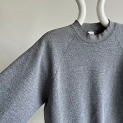 1980s FOTL Deep Gray Raglan Sweatshirt by FOTL