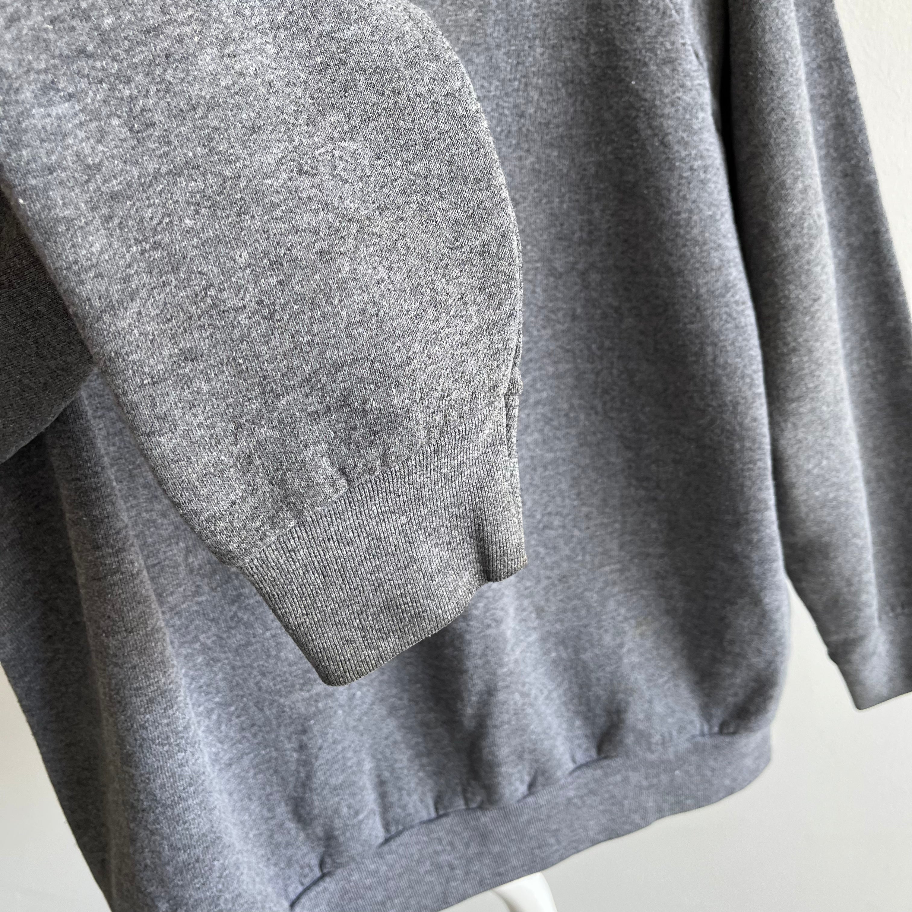 1980s FOTL Deep Gray Raglan Sweatshirt by FOTL