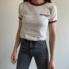 1970/80s Champion Brand Harvard Ring T-Shirt