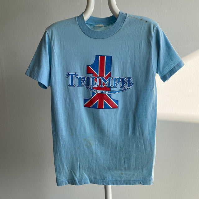 1971 (or7 ?) T-shirt de moto Triumph Sport-T