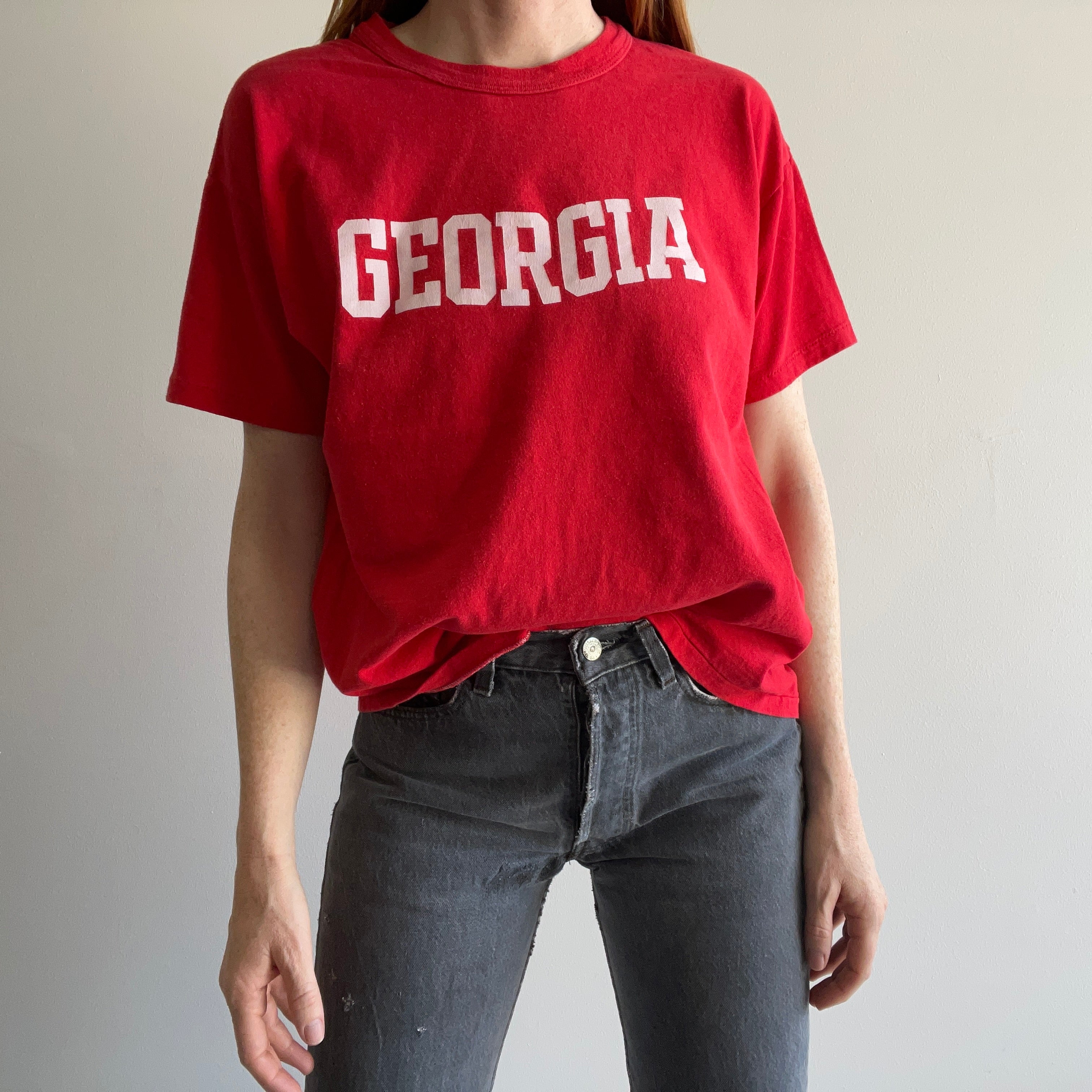 1990s Georgia T-Shirt by Russell