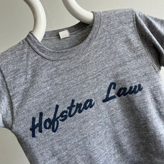 1970s Hofstra Law Baby Tee DIY Crop Top