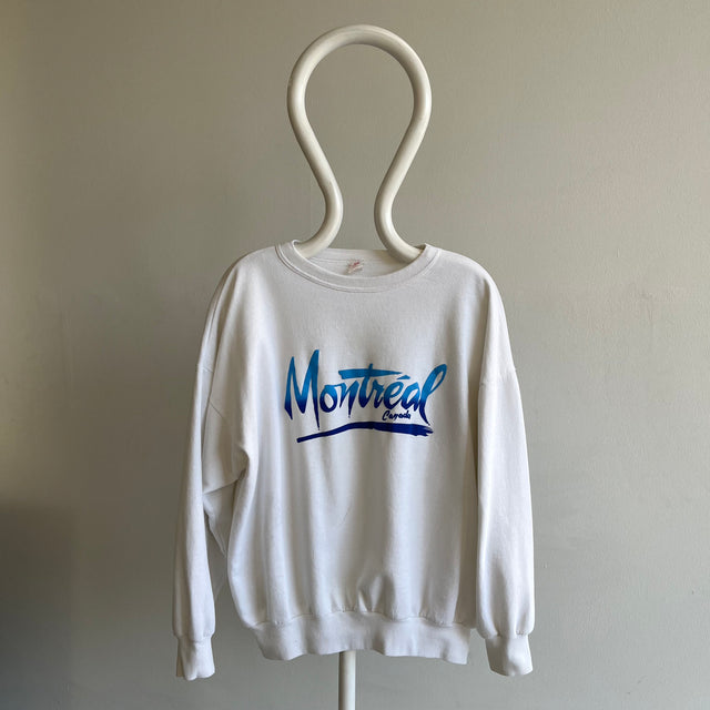 Sweat-shirt touristique de Montréal des années 1970