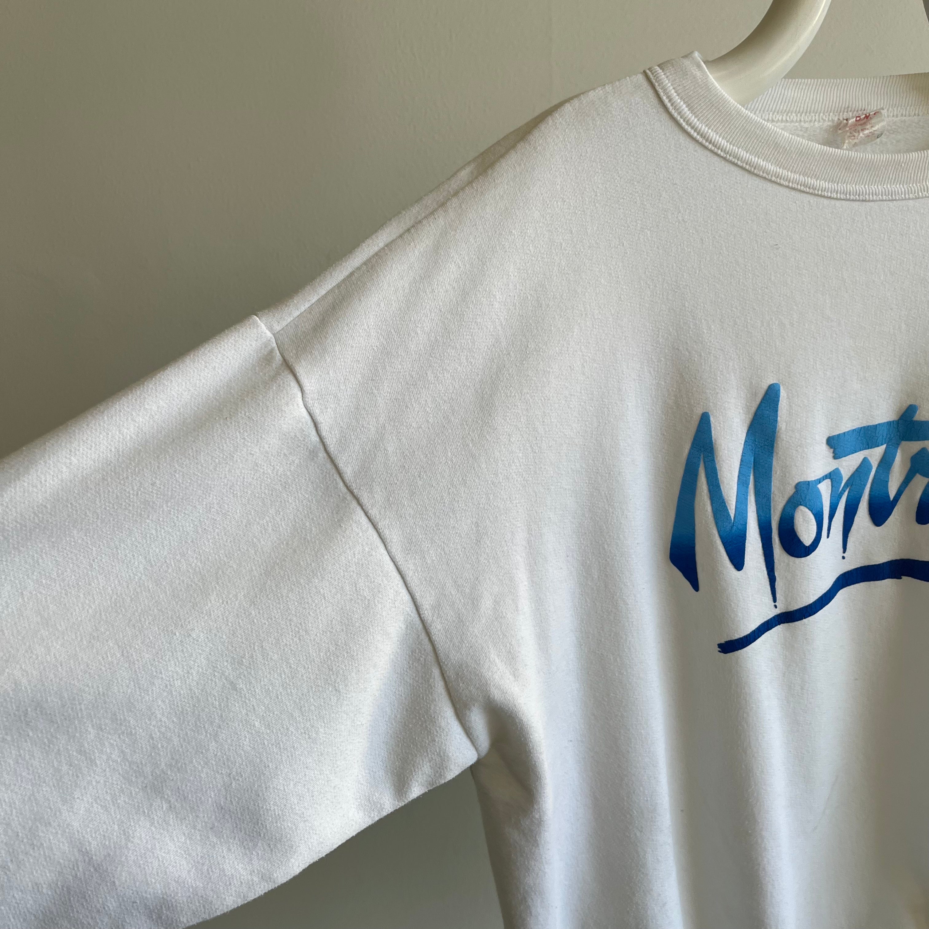 Sweat-shirt touristique de Montréal des années 1970