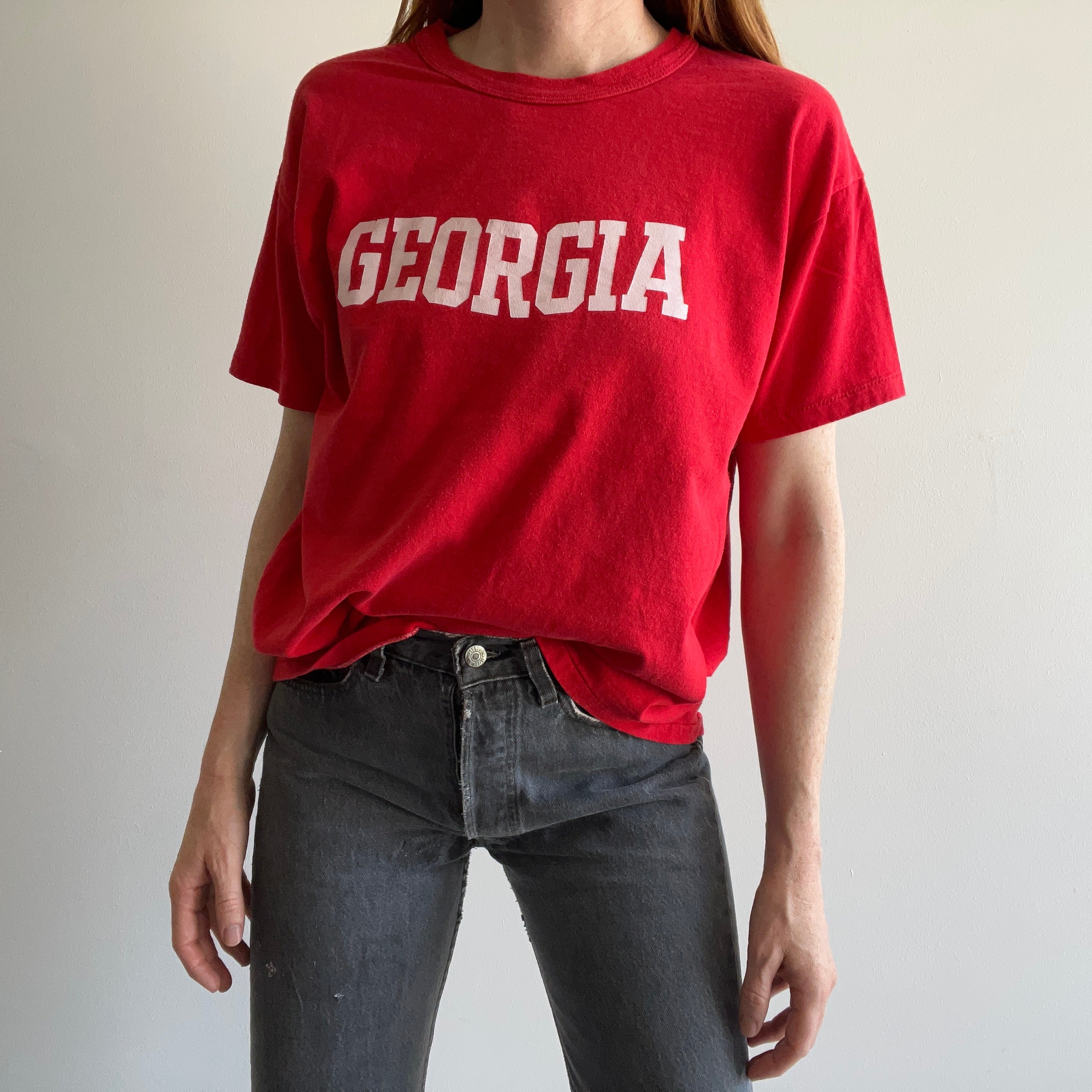 1990s Georgia T-Shirt by Russell