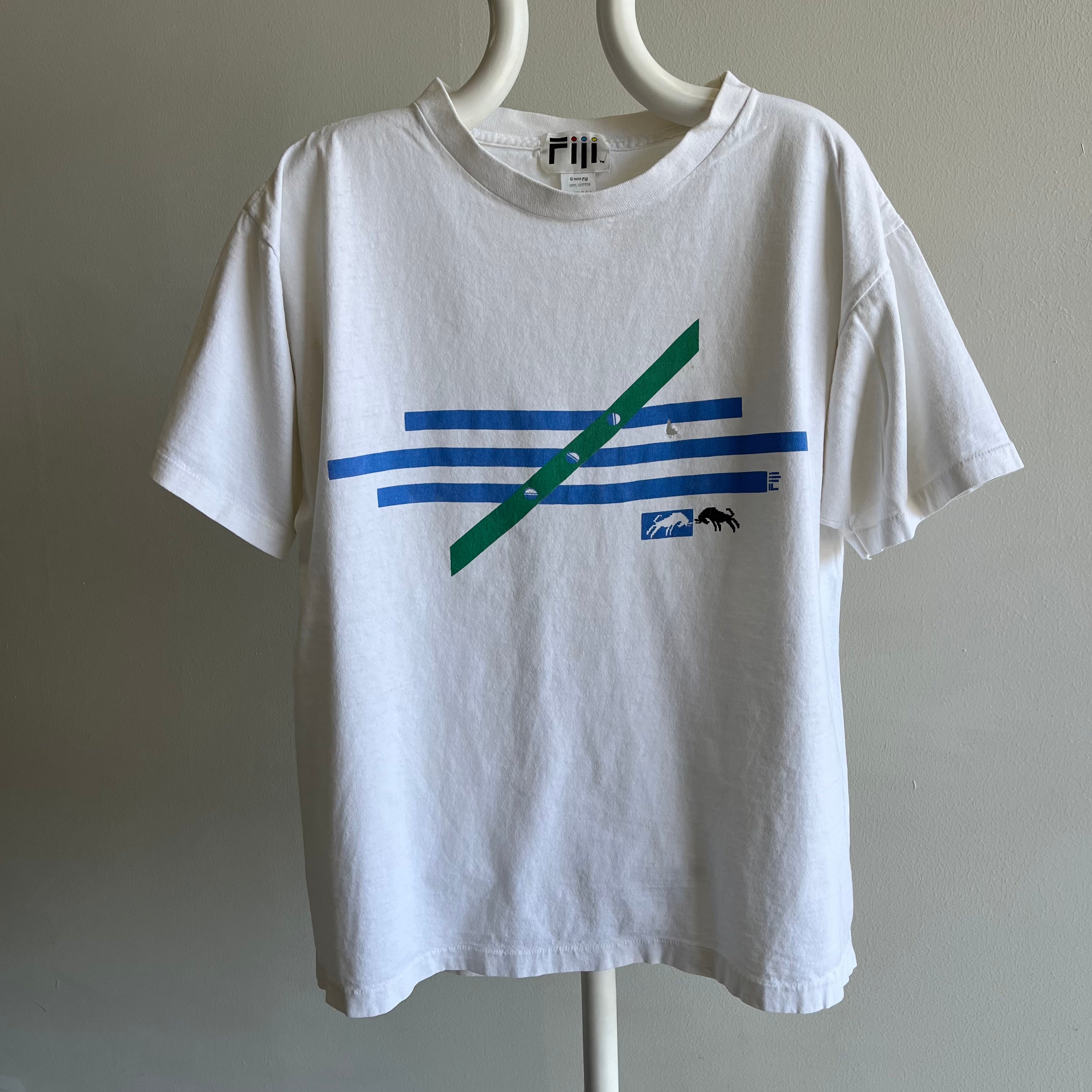 1988 Fiji Boxy Cotton T-Shirt