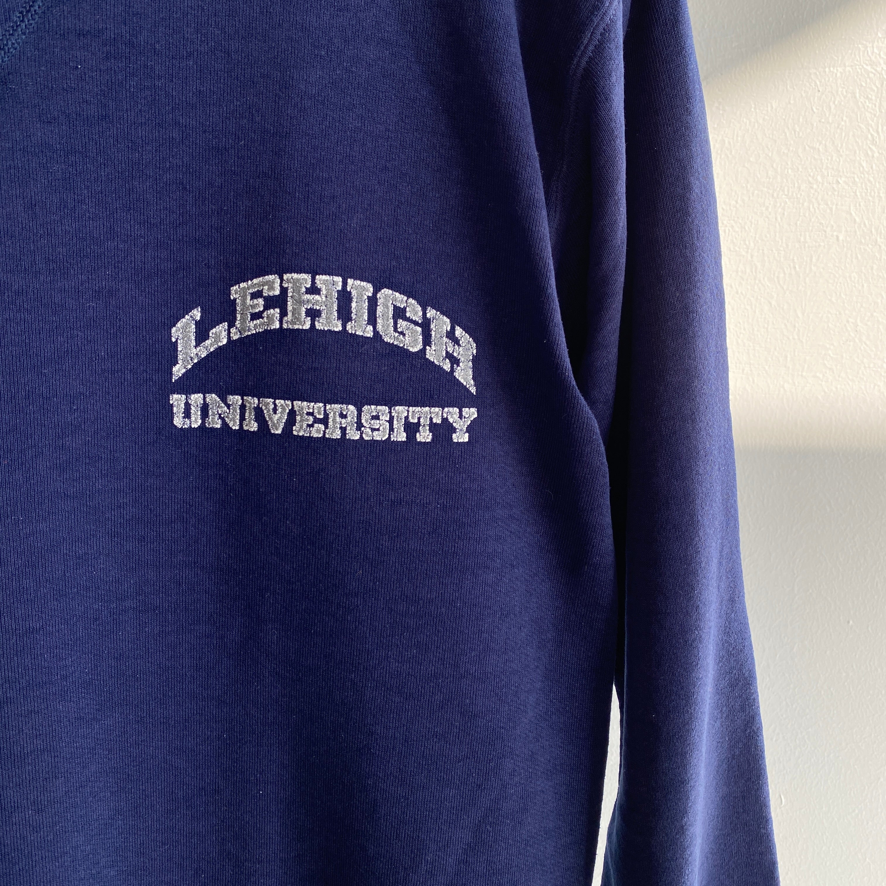 1980s DESTROYED Lehigh University College Sweatshirt