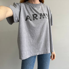 1991  Super Boxy Oversized ARMY T-Shirt