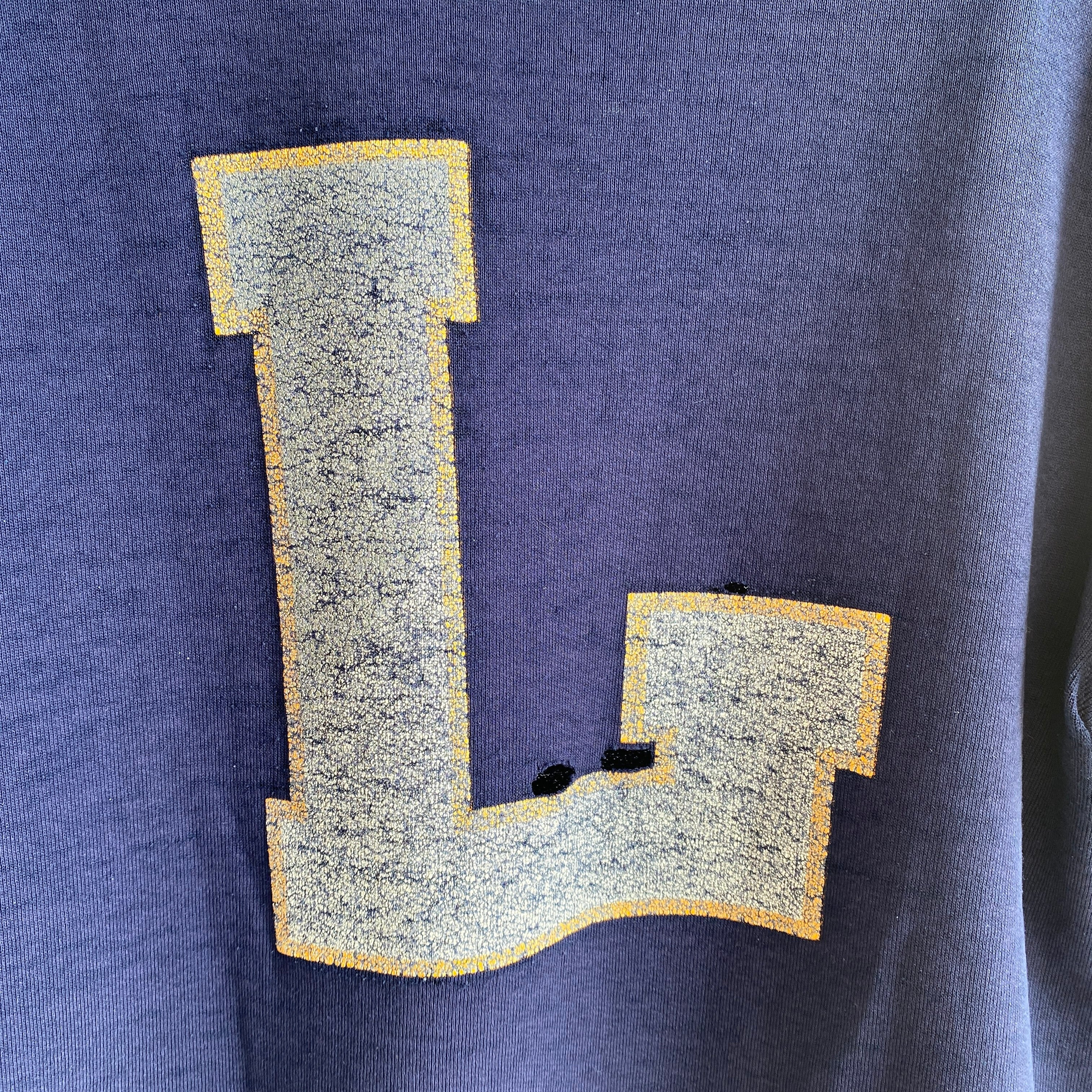 1980s DÉTRUITE Lehigh University College Sweat-shirt
