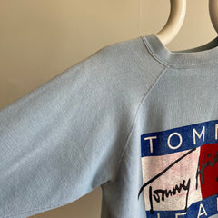 1980s Very Stained Tommy Raglan