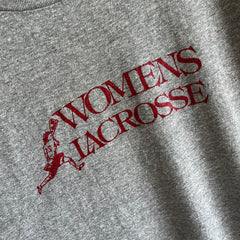 1970s Women's Lacrosse T-Shirt by Artex - Collectible