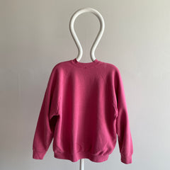 Sweat-shirt rose bonbon des années 1980/90