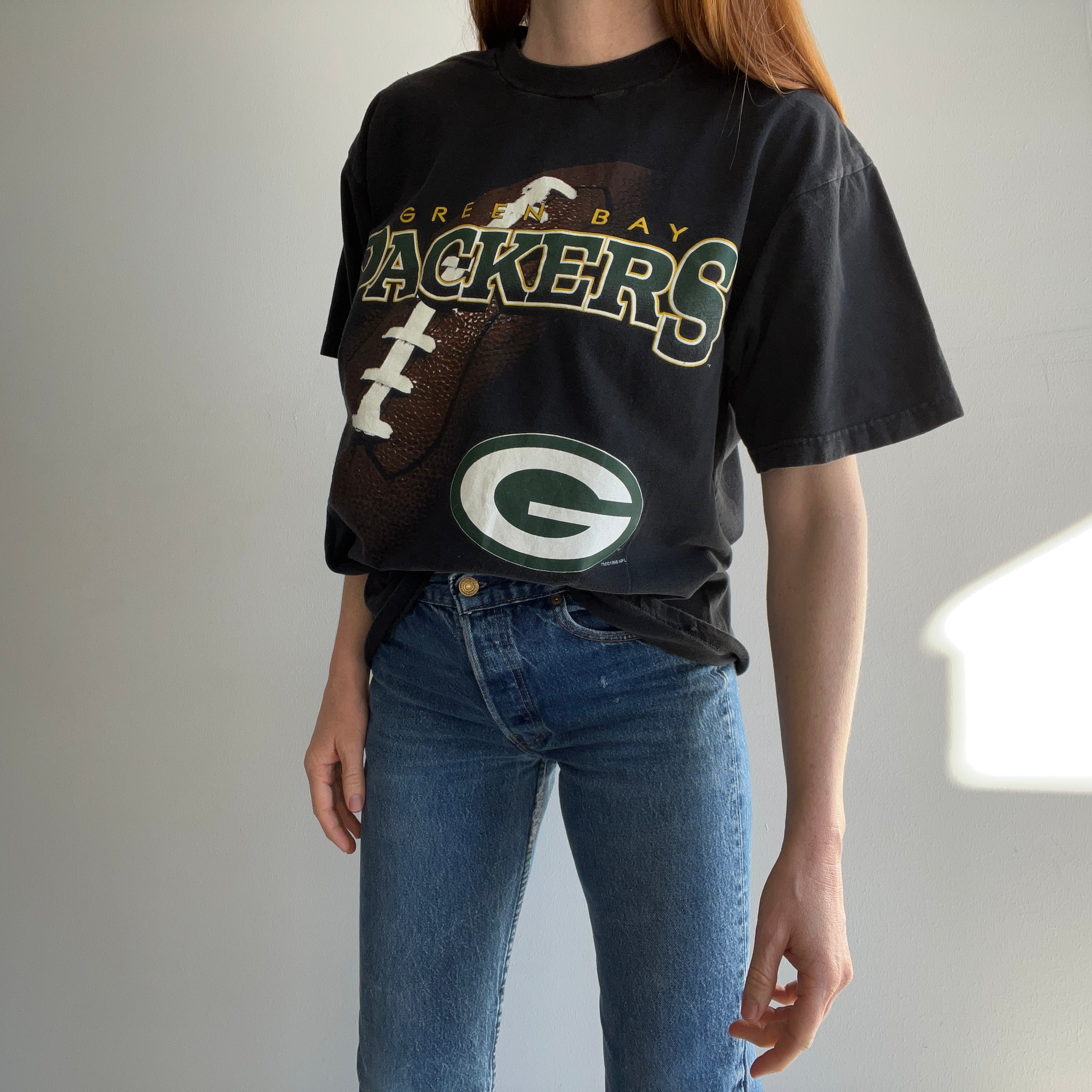 T-shirt Packers de Green Bay 1996