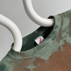 Sweat-shirt Tie Dye/But Not Green and Earthy des années 1980