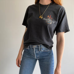 1990s Tattered Hard Rock Cafe Paris T-Shirt