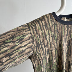 1990s Reat Tree Long Sleeve Bark Camo T-Shirt