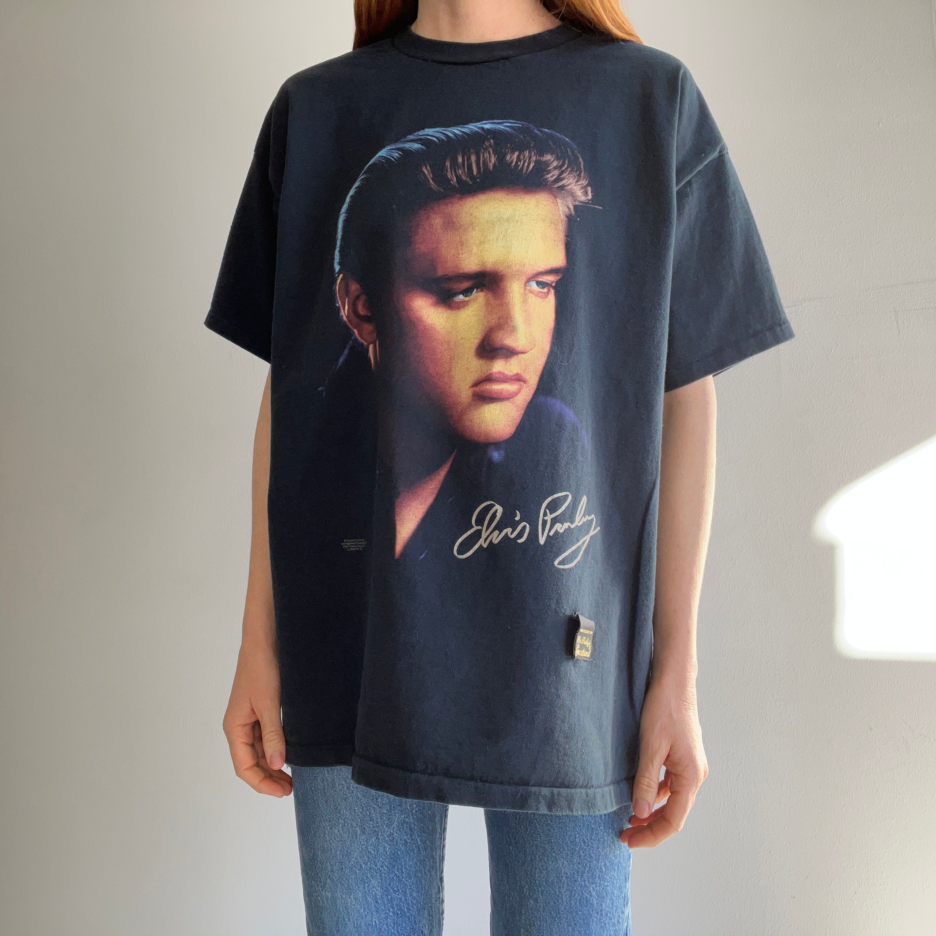 1996 Elvis XL Head T-Shirt