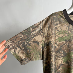 1980/90s Super Thin, Soft and Slouchy Tree Camo T-Shirt