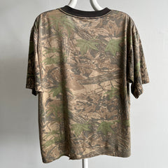 1980/90s Super Thin, Soft and Slouchy Tree Camo T-Shirt