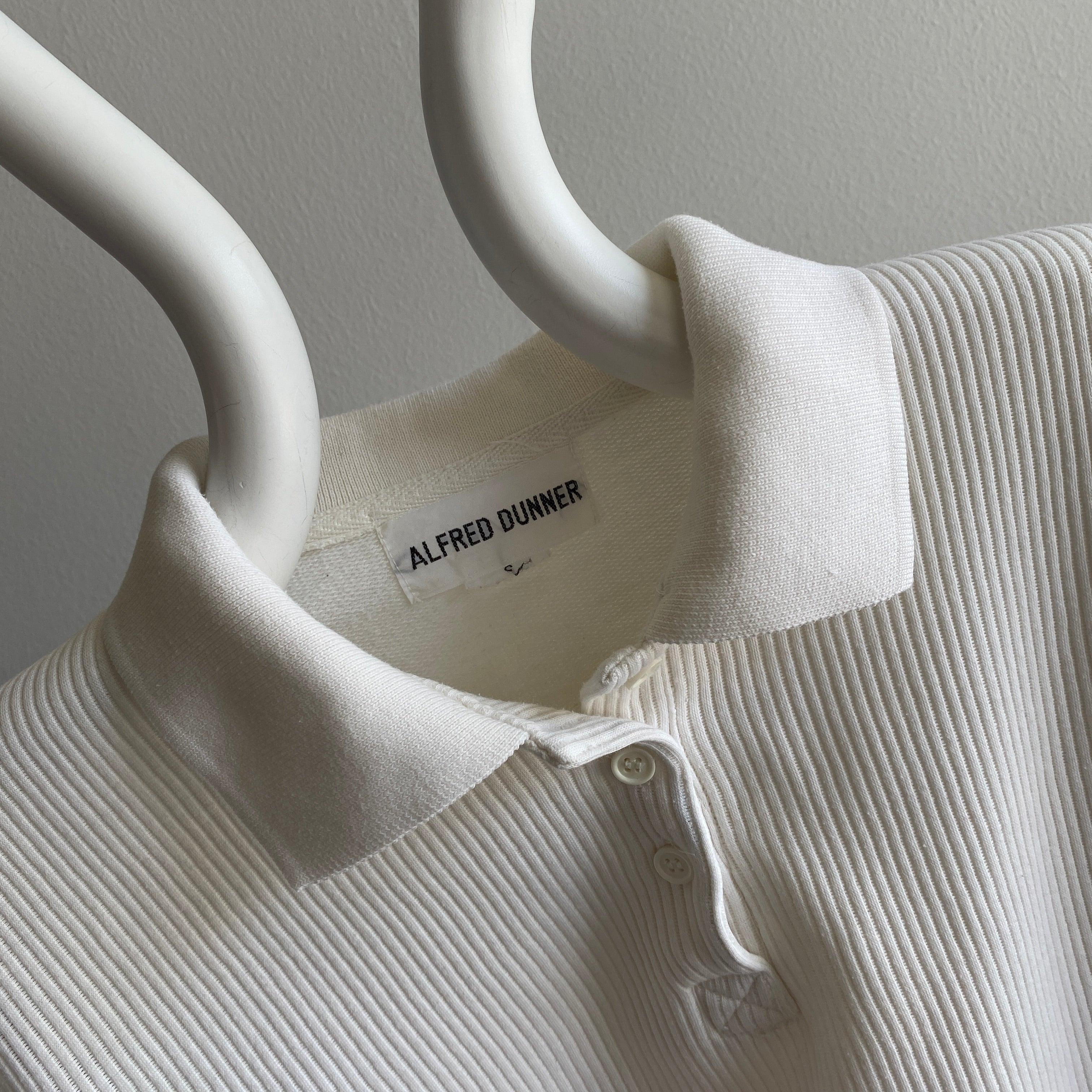 1980/90s Striped Polo Shirt/Sweatshirt/Sweater