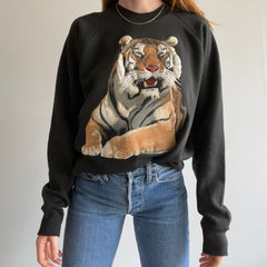 1990s Exceptional Tiger Sweatshirt by Oneita - WOWOWOW