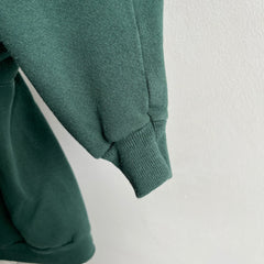 1980s Faded Forest Green Sweatshirt